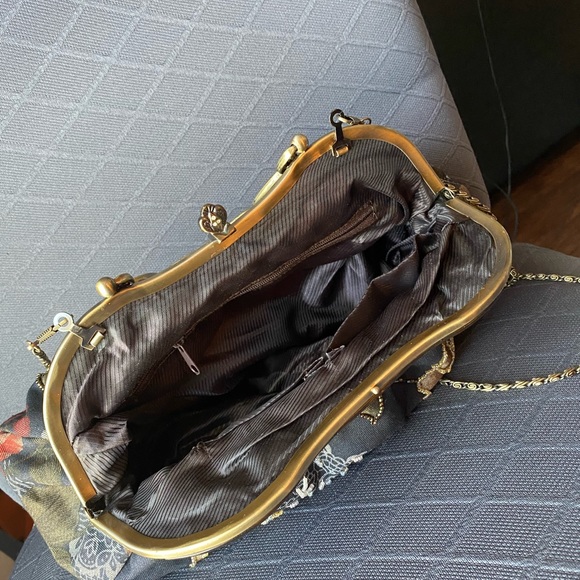 Beautiful Vintage handbag purse clutch - Picture 9 of 9